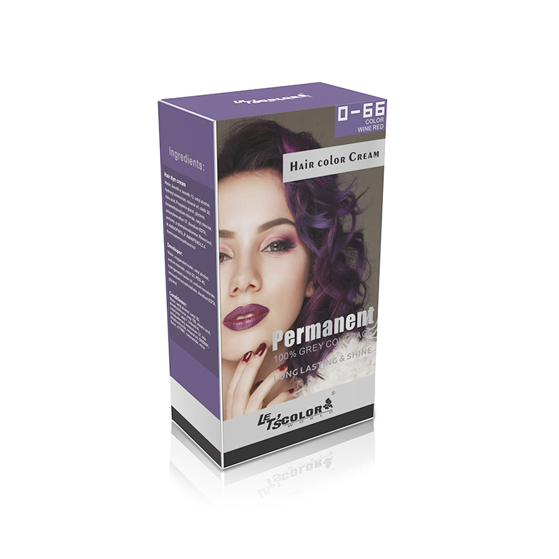 Kem ủ tóc hữu cơ Violet Blonde Homeuse Hair Color Cream